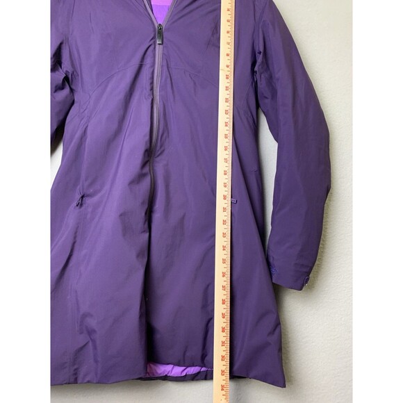 Arcteryx Sylva Gore Women's Size Large Purple Parka Windstopper Jacket - Picture 11 of 11